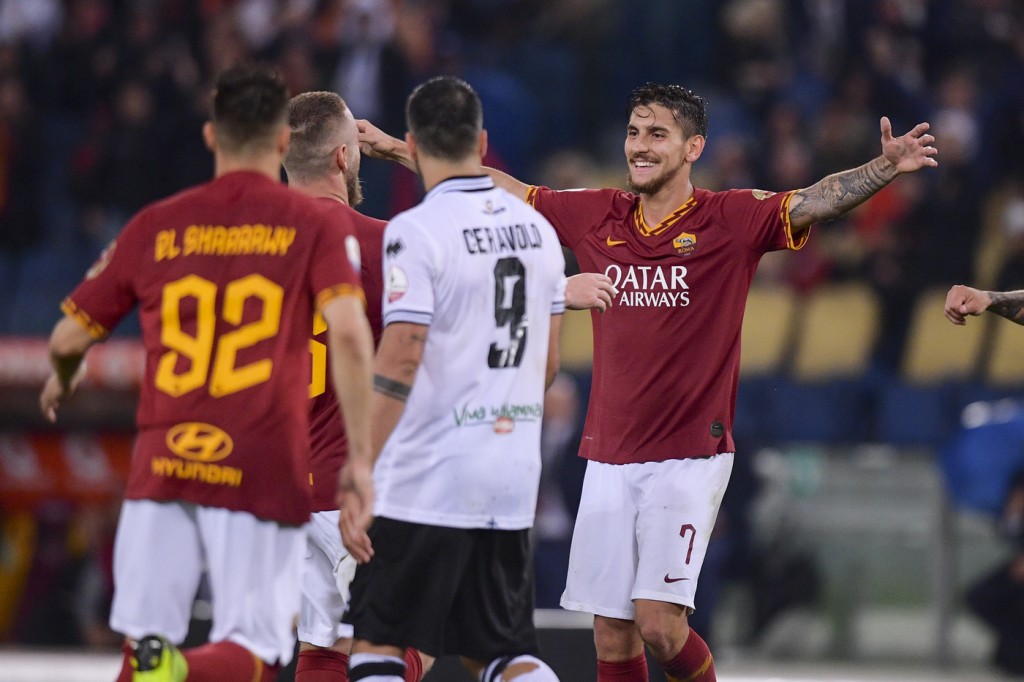 pellegrini roma parma gol