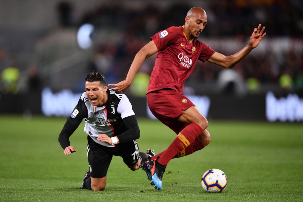 nzonzi ronaldo Roma vs Juventus - Serie A TIM 2018/2019