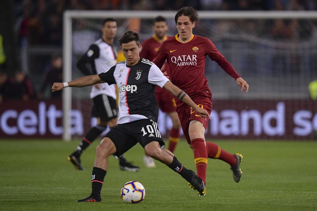 dybala zaniolo Roma vs Juventus - Serie A TIM 2018/2019Roma vs Juventus - Serie A TIM 2018/2019