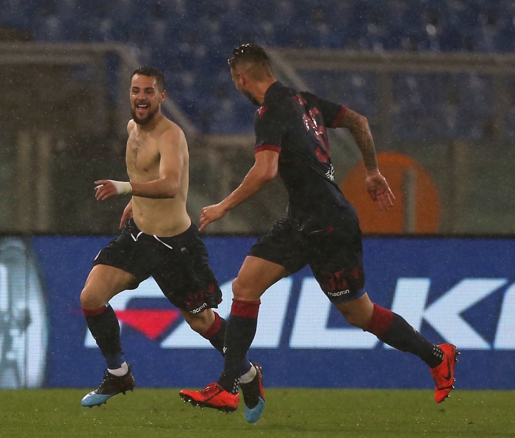 destro SS Lazio v Bologna FC - Serie A