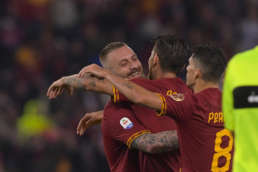 de rossi pellegrini Roma vs Parma - Serie A TIM 2018/2019