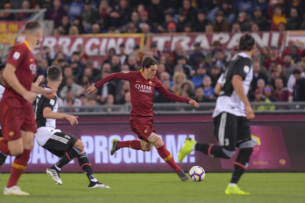 zaniolo Roma vs Juventus - Serie A TIM 2018/2019Roma vs Juventus - Serie A TIM 2018/2019