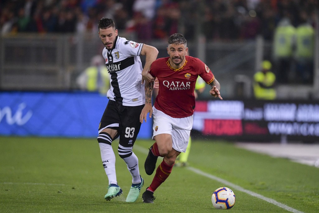 kolarov sprocati Roma vs Parma - Serie A TIM 2018/2019