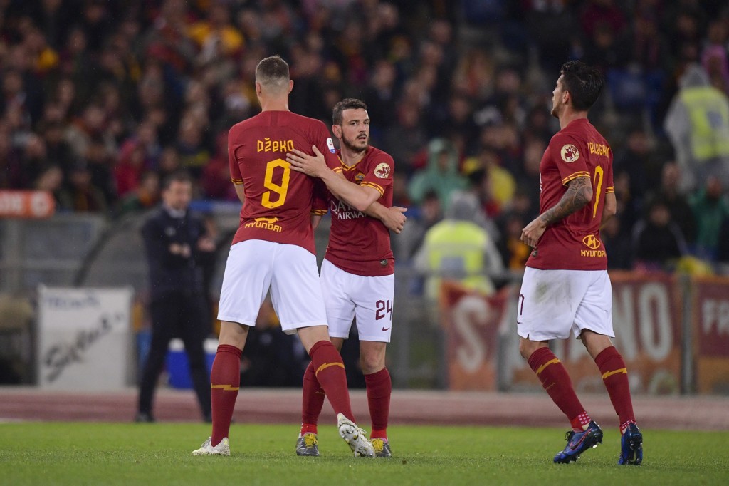 roma parma 6 florenzi pellegrini dzeko