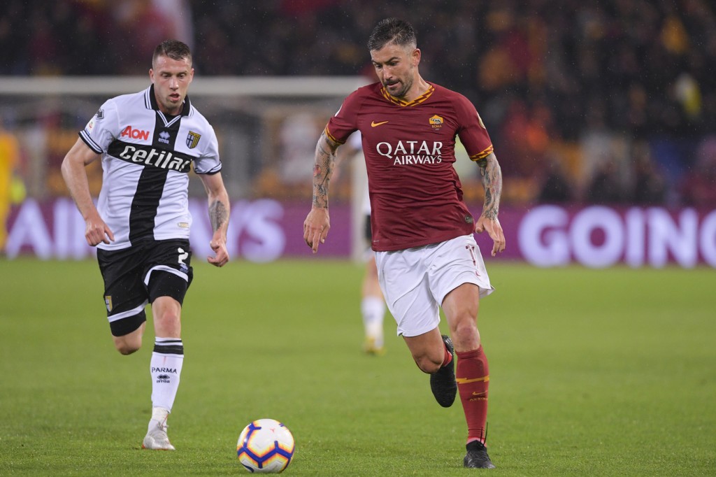 kolarov Roma vs Parma - Serie A TIM 2018/2019