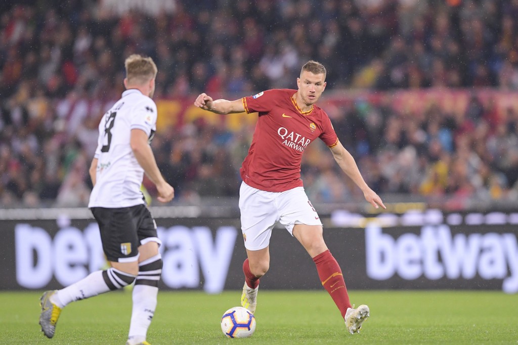 roma parma 5 dzeko