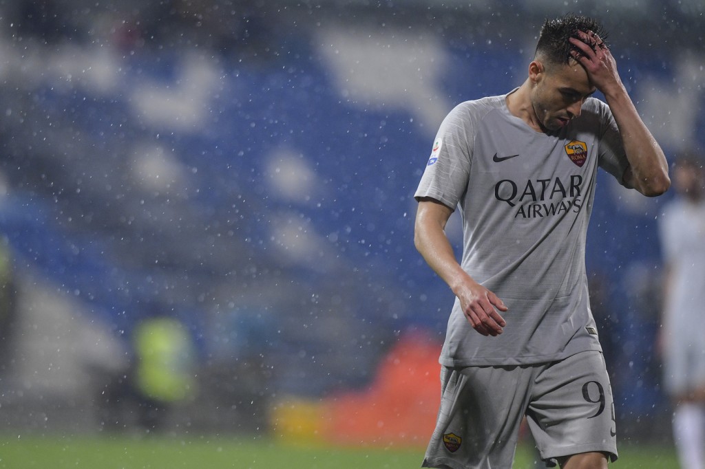 El Shaarawy Sassuolo vs Roma - Serie A TIM 2018/2019