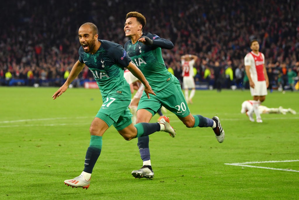 Lucas Ajax v Tottenham Hotspur - UEFA Champions League Semi Final: Second Leg