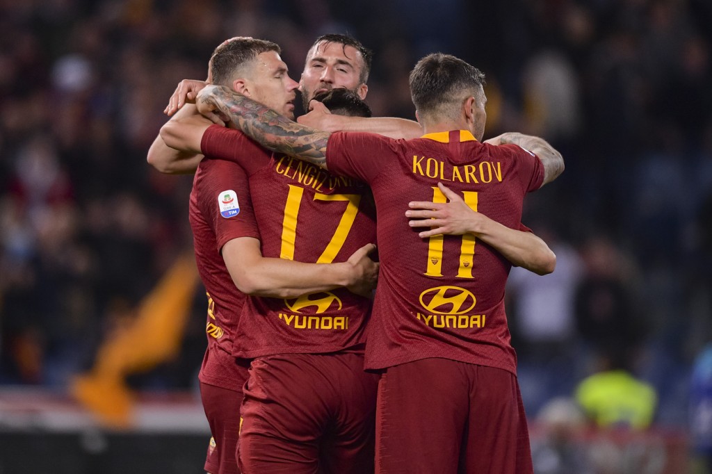 dzeko gol Roma vs Juventus - Serie A TIM 2018/2019Roma vs Juventus - Serie A TIM 2018/2019