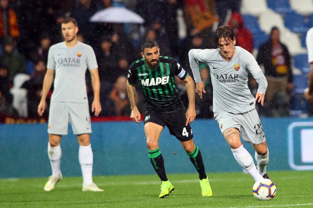 zaniolo Sassuolo vs Roma - Serie A TIM 2018/2019