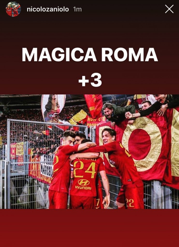 zaniolo instagram