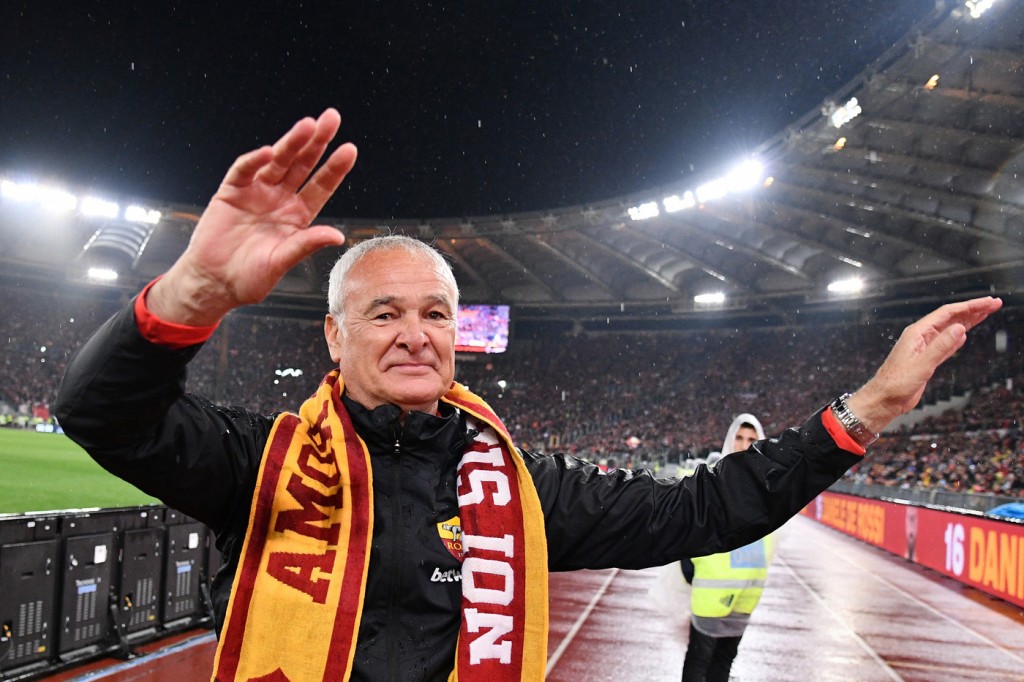 ranieri Roma vs Parma - Serie A TIM 2018/2019