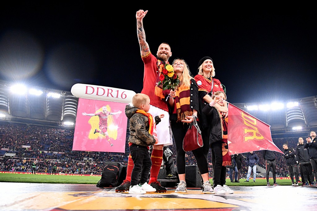 de rossi sarah figli famiglia Roma vs Parma - Serie A TIM 2018/2019