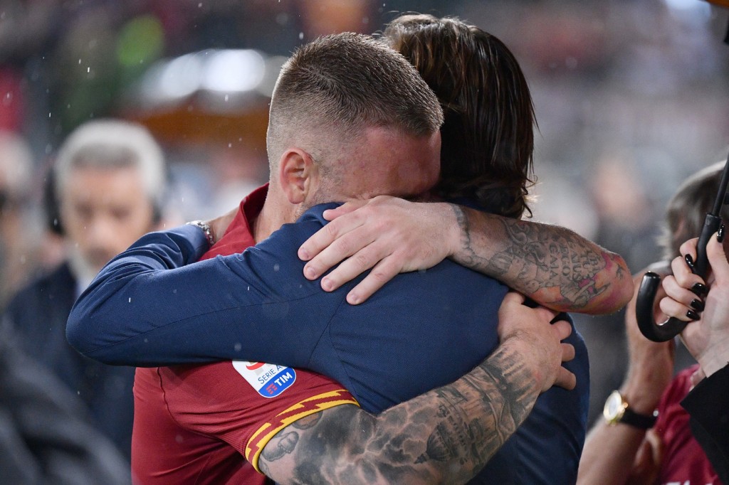 de rossi totti Roma vs Parma - Serie A TIM 2018/2019