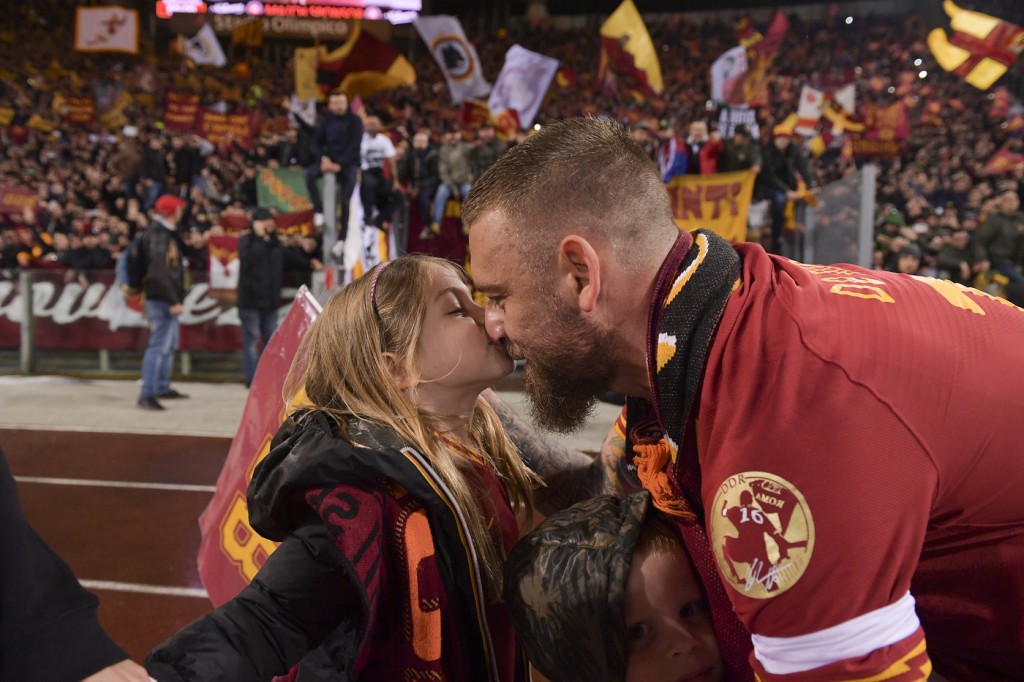 de rossi figlia Roma vs Parma - Serie A TIM 2018/2019