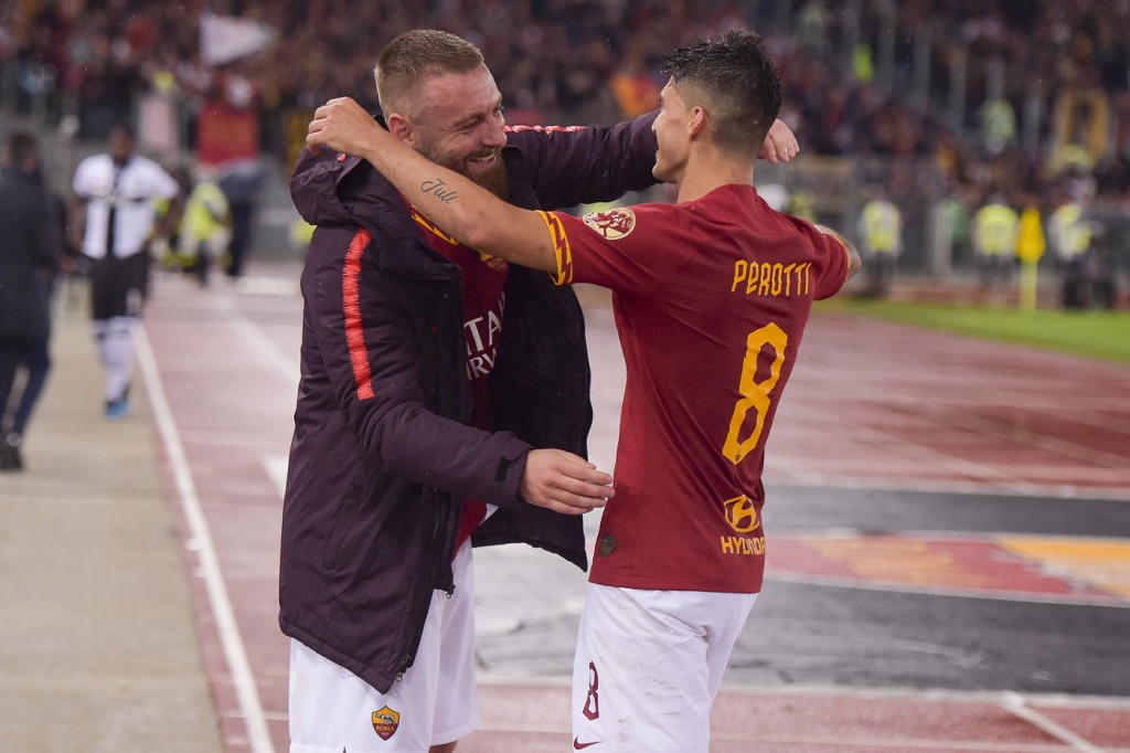 perotti de rossi Roma vs Parma - Serie A TIM 2018/2019