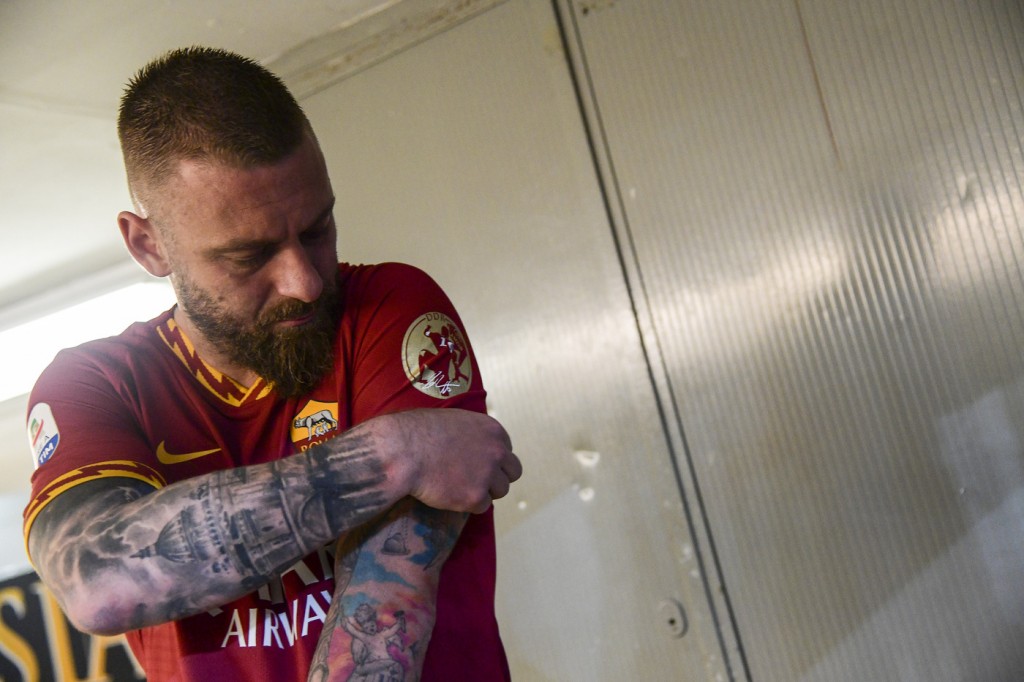 roma parma 31 de rossi maglia