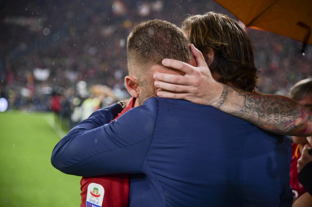 de rossi totti Roma vs Parma - Serie A TIM 2018/2019