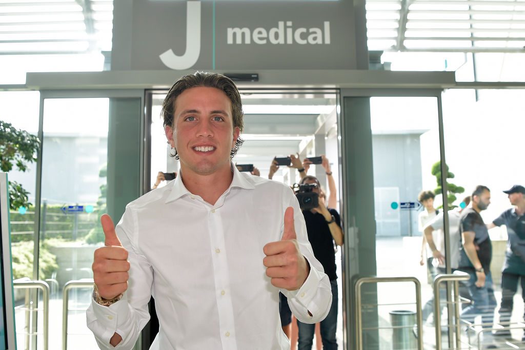 Juventus New Signing Luca Pellegrini Medical Tests