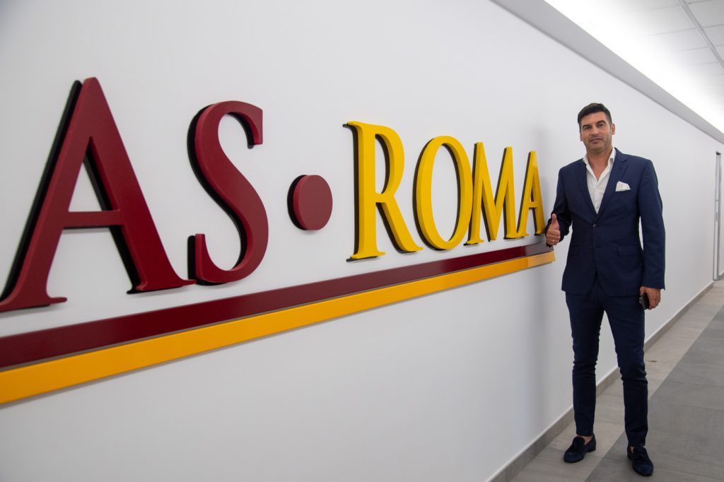 AS Roma, la prima giornata del nuovo allenatore Paulo Fonseca