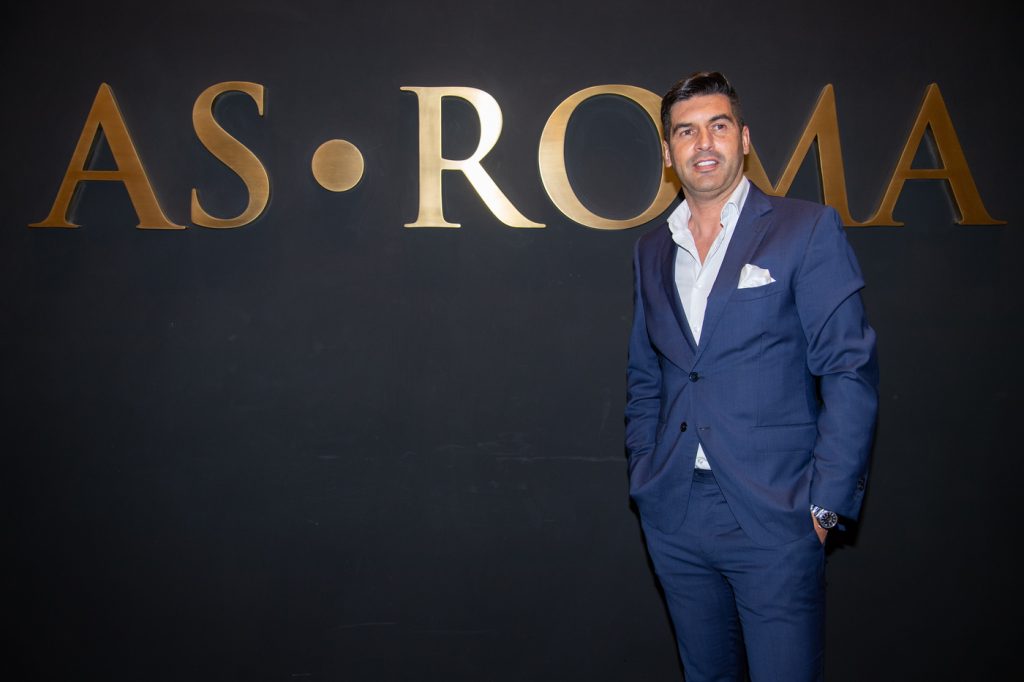AS Roma, la prima giornata del nuovo allenatore Paulo Fonseca Fienga