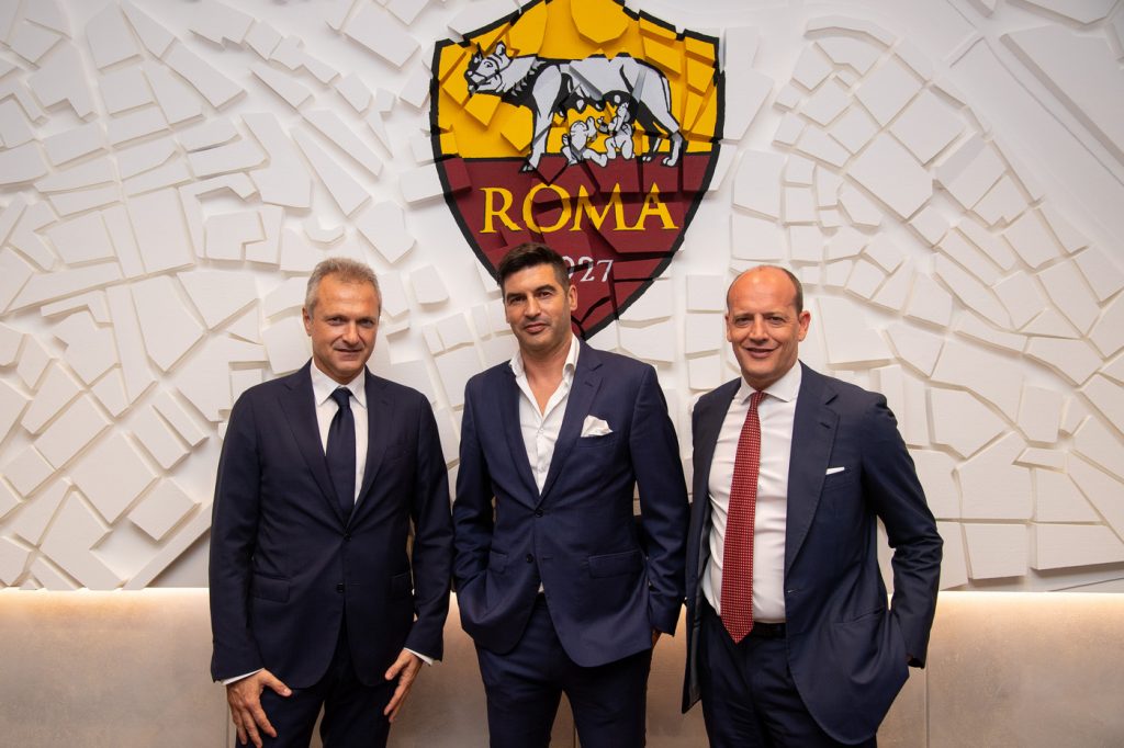 AS Roma, la prima giornata del nuovo allenatore Paulo Fonseca Baldissoni Fienga