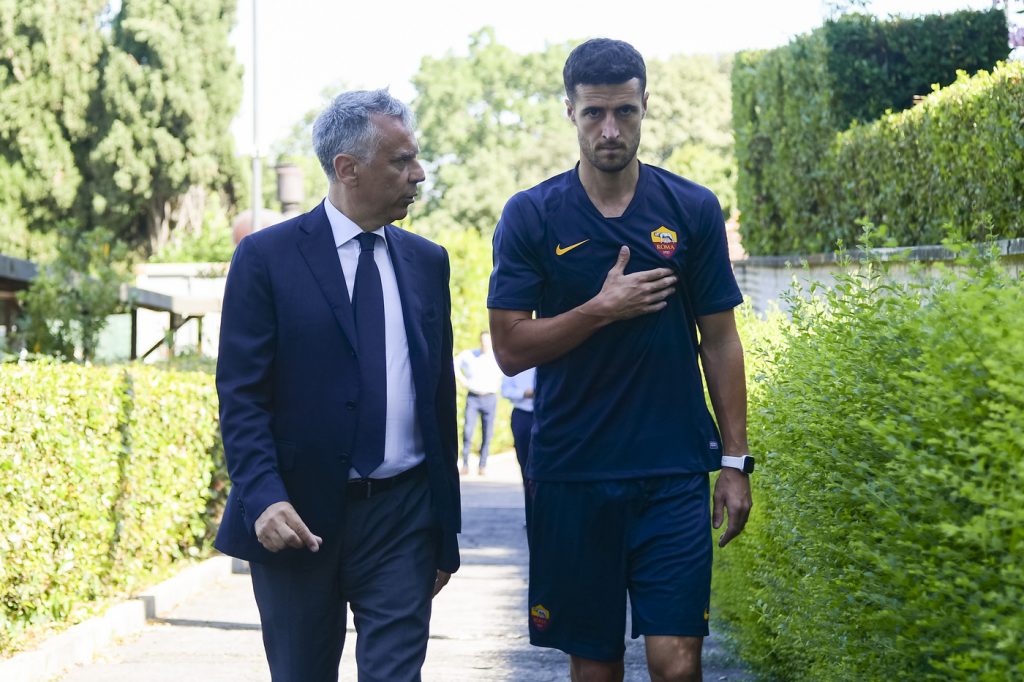 Marcano AS Roma, visite mediche a Villa Stuart per i giocatori giallorossi