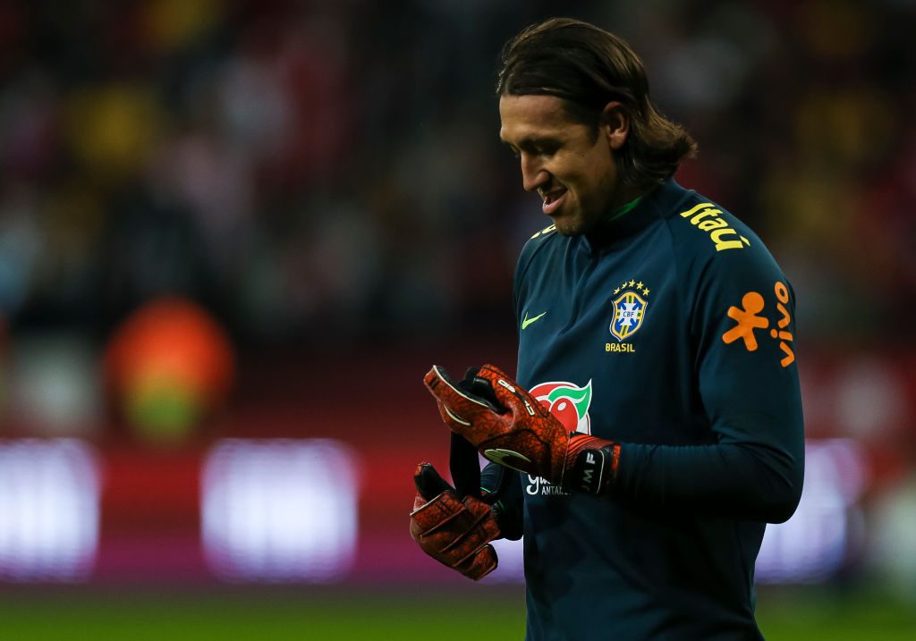 Brazil Press Conference &amp; Training Session - Porto Alegre