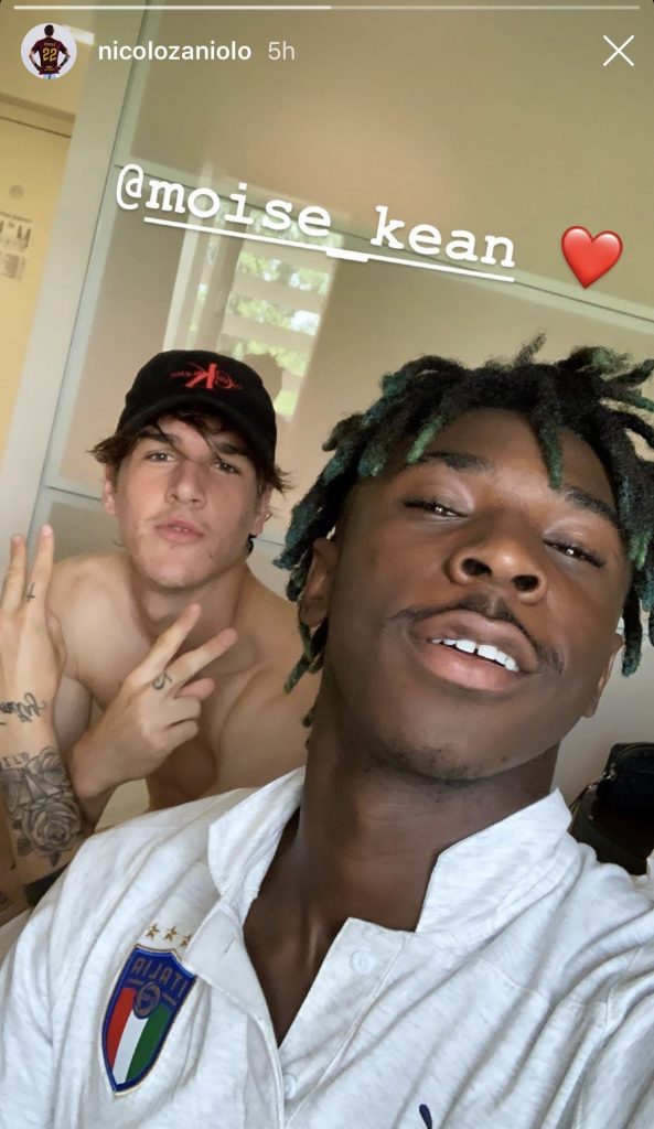 zaniolo-kean-intera