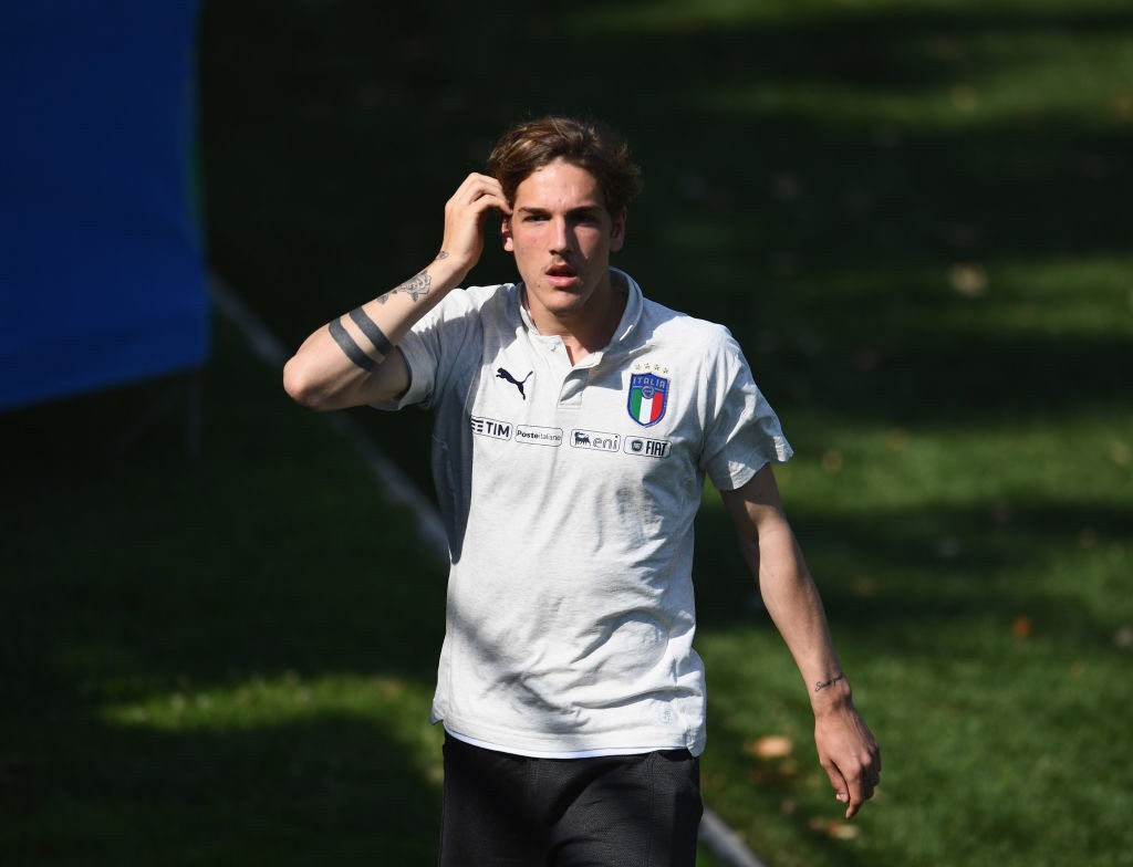 Italy Training Session zaniolo italia