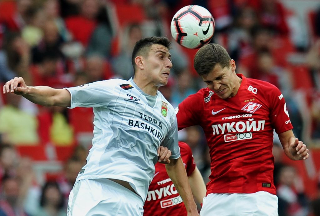 nedelcearu FC Spartak Moscow vs FC Ufa - Russian Premier League