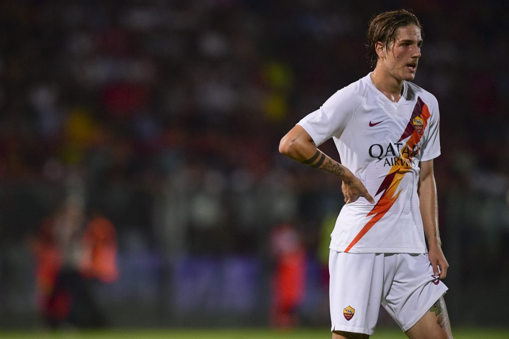 zaniolo AS Roma, amichevole pre campionato con il Perugia