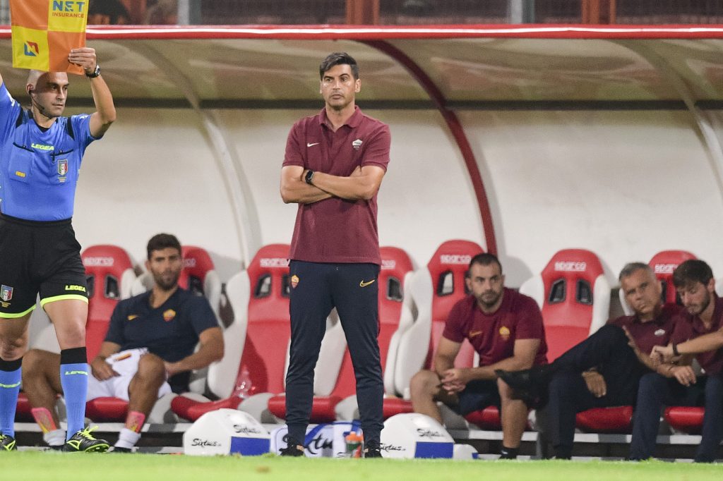 fonseca AS Roma, amichevole pre campionato con il Perugia