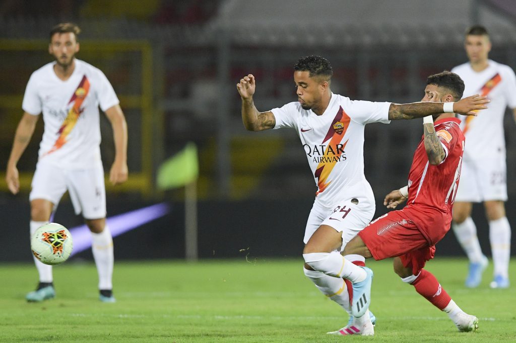 kluivert AS Roma, amichevole pre campionato con il Perugia