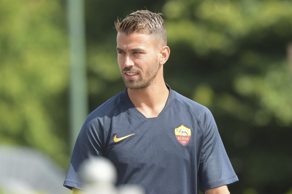 Spinazzola Primo allenamento della stagione per l'AS Roma a Trigoria
