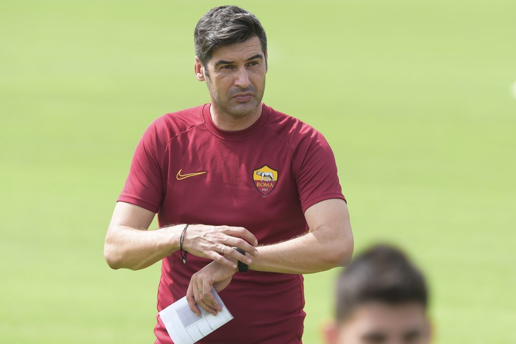 Fonseca Primo allenamento della stagione per l'AS Roma a Trigoria