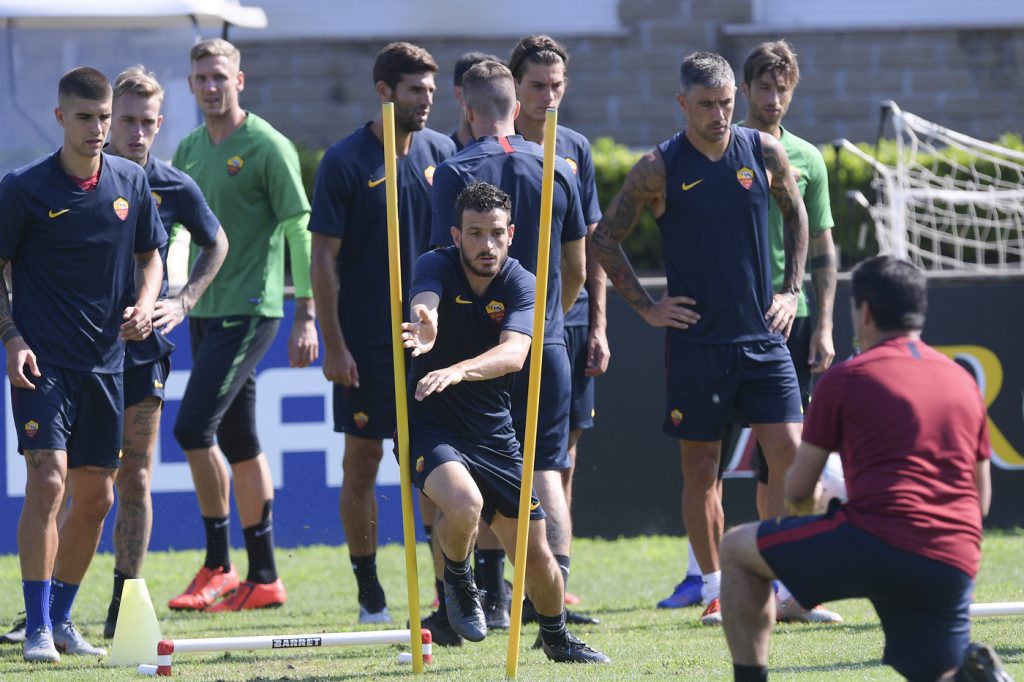AS Roma_Trigoria_Allenamento_Florenzi