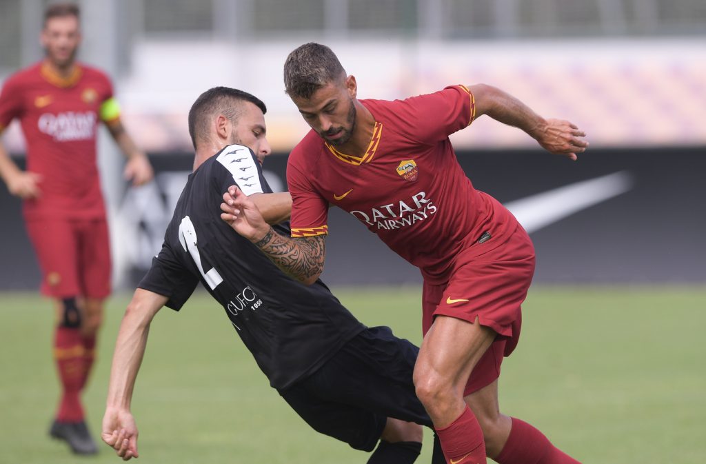 spinazzola AS Roma vs Rieti - Partita Amichevole