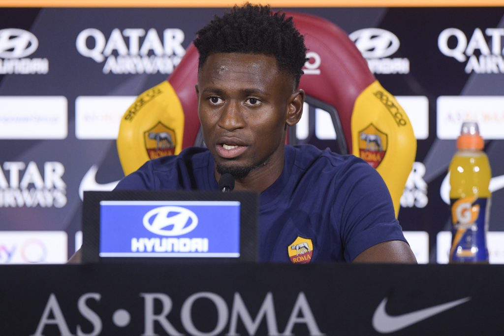 AS Roma, la prima conferenza Stampa di Amadou Diawara