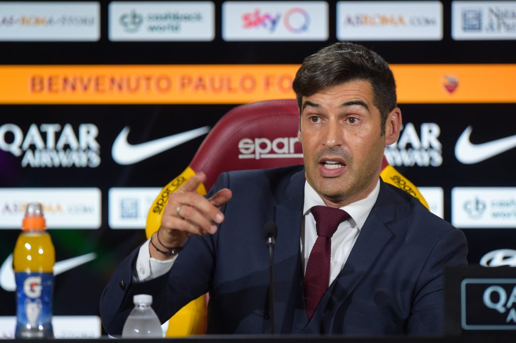 AS Roma, conferenza stampa Paulo Fonseca