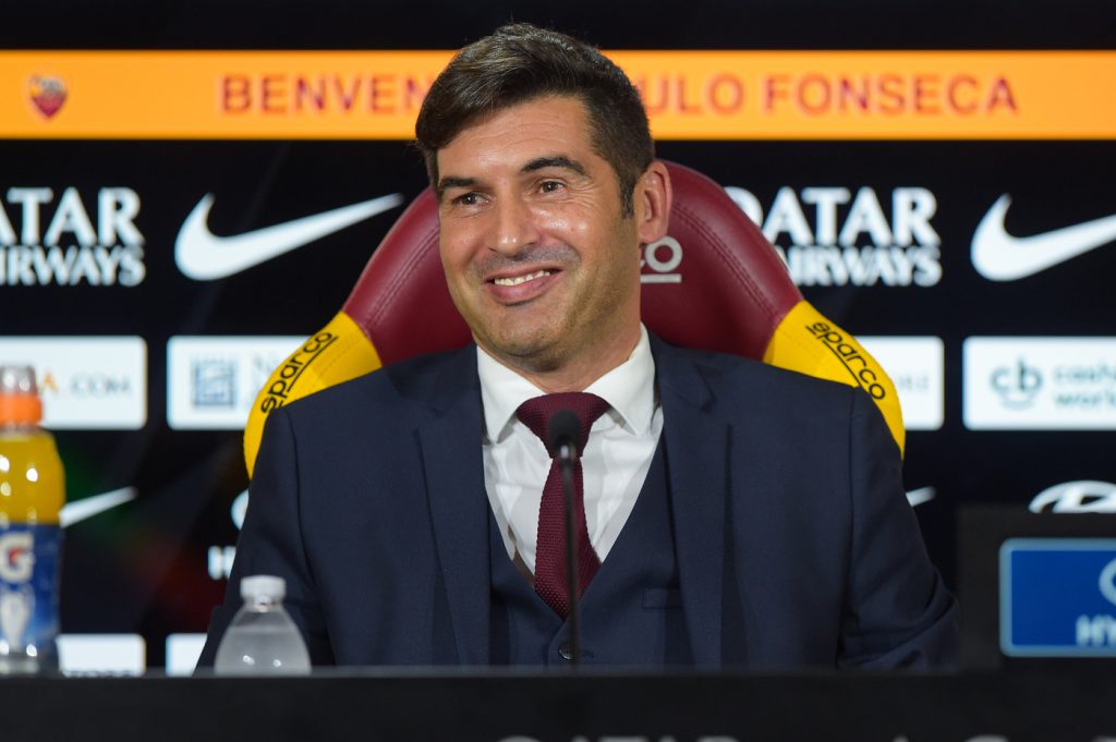 AS Roma, conferenza stampa Paulo Fonseca