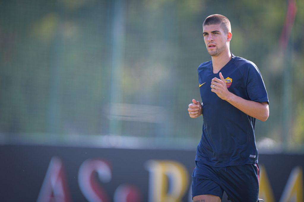 AS Roma, Gianluca Mancini prima sessione di allenamento individuale a Trigoria