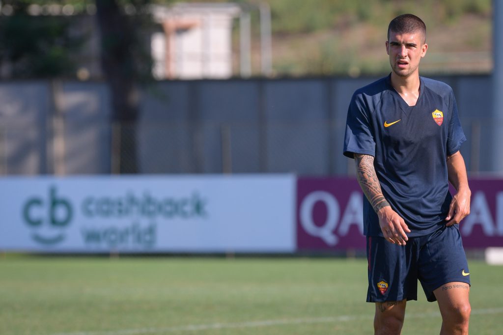 AS Roma, Gianluca Mancini prima sessione di allenamento individuale a Trigoria