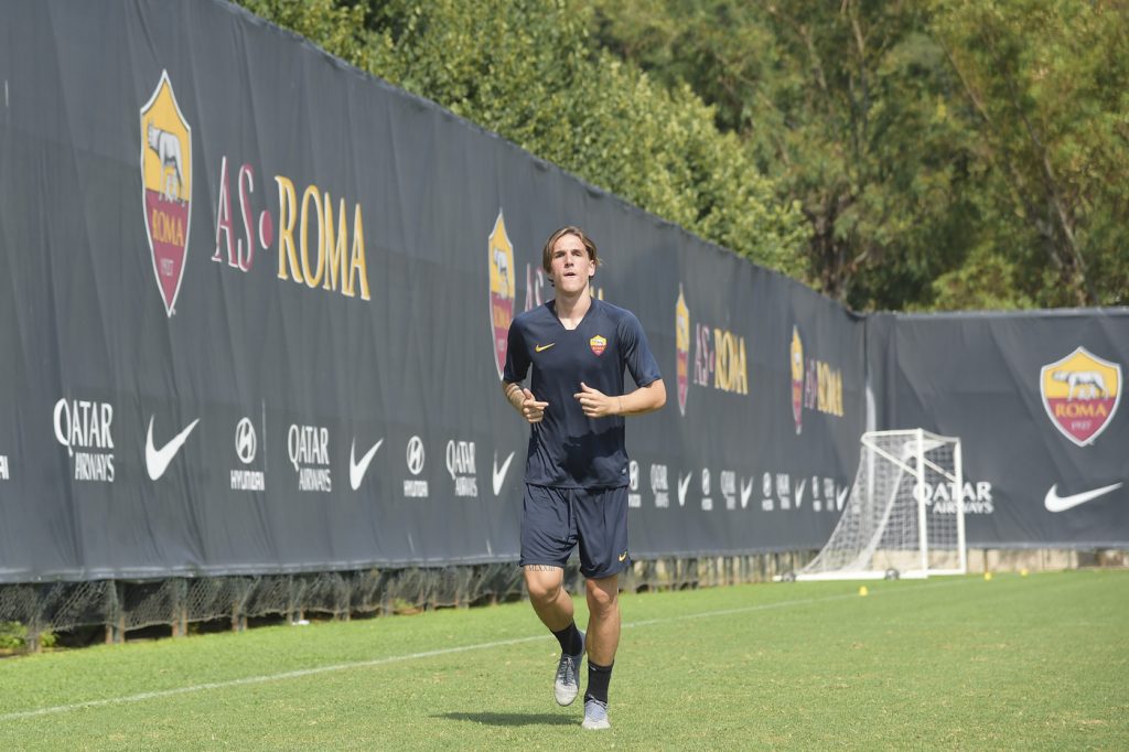 AS Roma_Trigoria_Allenamento_Zaniolo