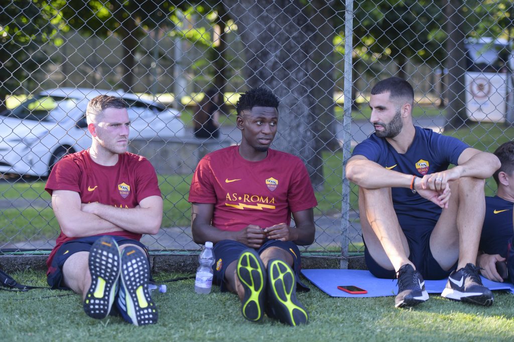 AS Roma vs Trastevere Veretout Diawara Gonalons