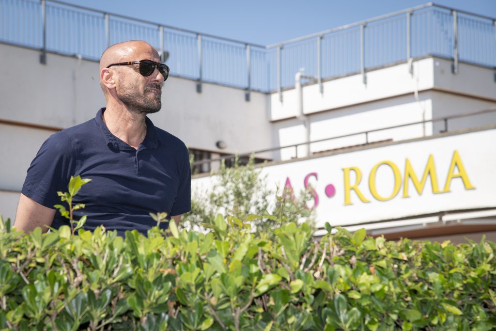 AS Roma, Gianluca Petrachi visita il centro sportivo Fulvio Bernardini