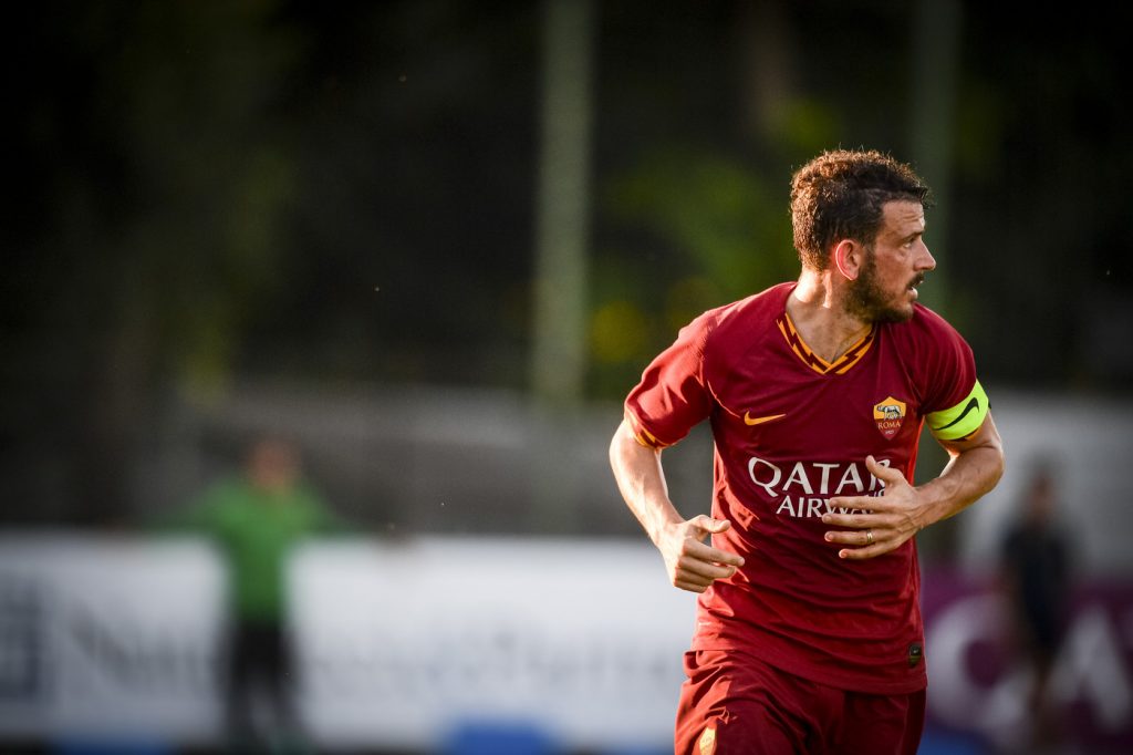 florenzi AS Roma vs Gubbio - Partita Amichevole