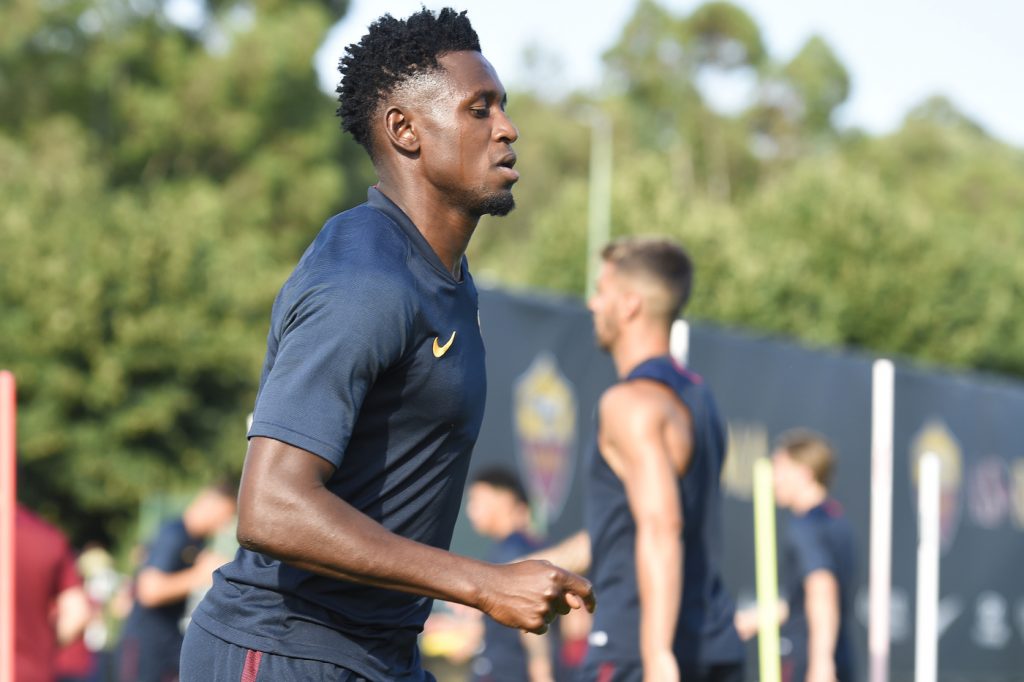 diawara AS Roma, seduta pomeridiana di allenamento al Centro sportivo di Trigoria