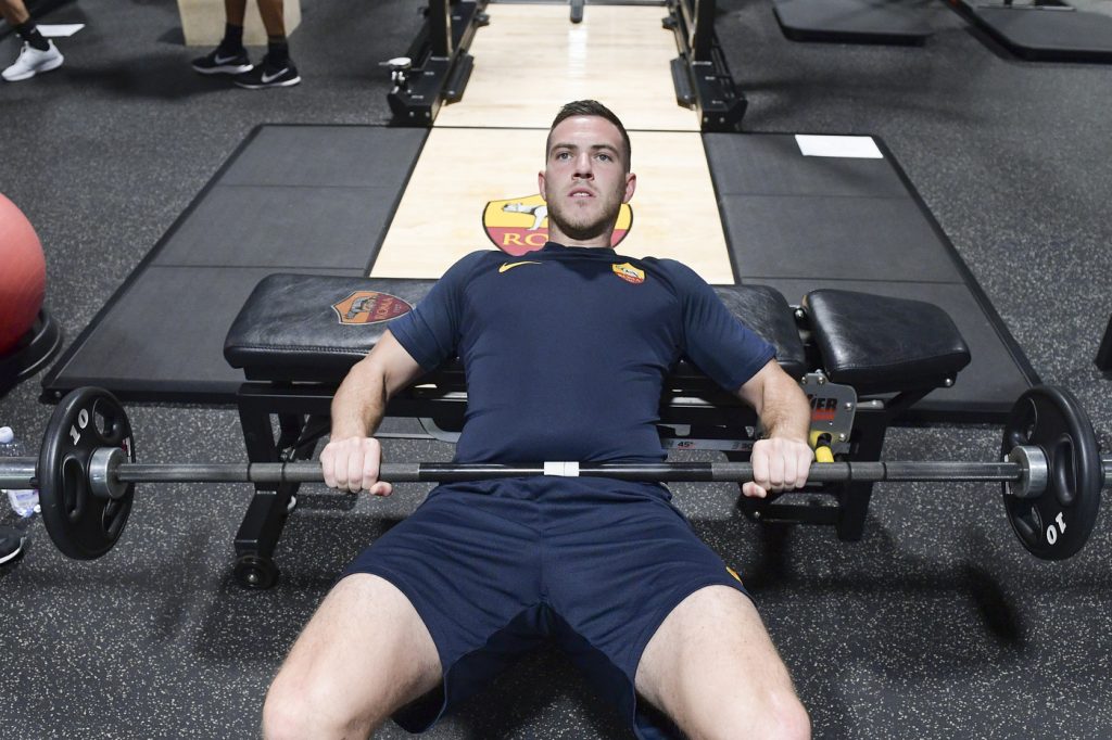 veretout AS Roma, seduta pomeridiana di allenamento al Centro sportivo di Trigoria
