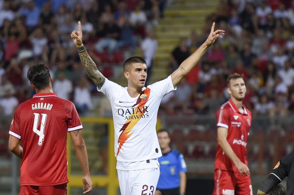 mancini AS Roma, amichevole pre campionato con il Perugia